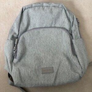 NEW Vera Bradley Small Backpack in Medium Heather Grey - Polyester